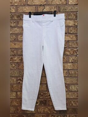 SPANX White Skinny Jeans Stretch Size XL
